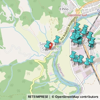 Mappa San Martino Sopr'Arno, 52010 Subbiano AR, Italia (0.66071)