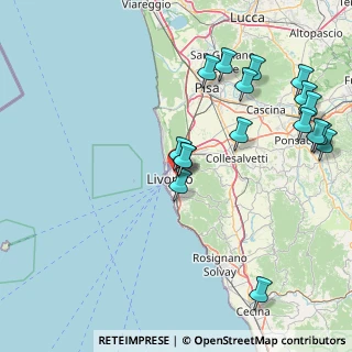 Mappa Via del Panificio, 57122 Livorno LI, Italia (19.25235)