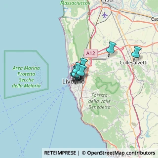 Mappa Via del Panificio, 57122 Livorno LI, Italia (2.91909)