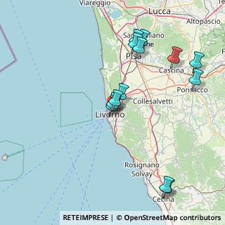Mappa Via Emilio Zola, 57122 Livorno LI, Italia (17.24231)