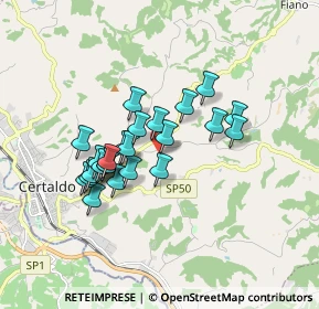 Mappa Località La Buca di Sciano, 50052 Certaldo FI, Italia (1.43333)