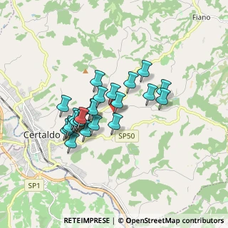 Mappa Località La Buca di Sciano, 50052 Certaldo FI, Italia (1.43333)