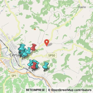 Mappa Località La Buca di Sciano, 50052 Certaldo FI, Italia (2.5125)