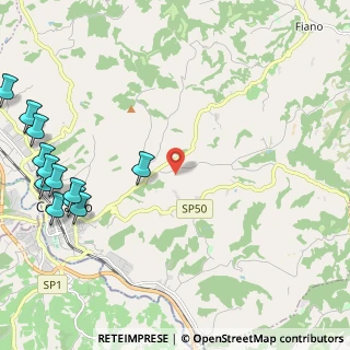Mappa Località La Buca di Sciano, 50052 Certaldo FI, Italia (3.24333)