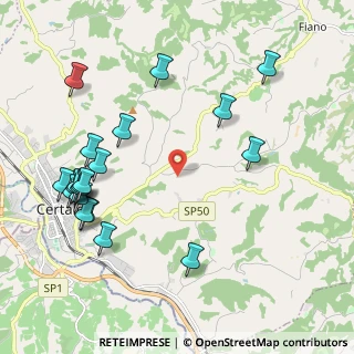 Mappa Località La Buca di Sciano, 50052 Certaldo FI, Italia (2.541)