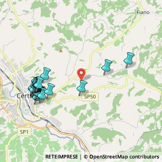 Mappa Località La Buca di Sciano, 50052 Certaldo FI, Italia (2.477)
