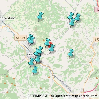 Mappa Località La Buca di Sciano, 50052 Certaldo FI, Italia (3.938)