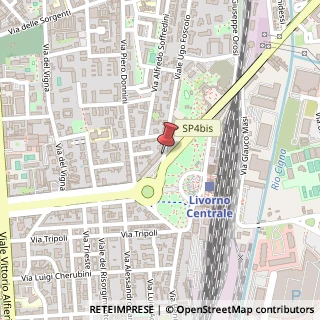 Mappa Piazza dante 19, 57121 Livorno, Livorno (Toscana)