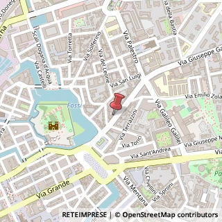 Mappa Via Giuseppe Garibaldi, 45, 57122 Livorno, Livorno (Toscana)