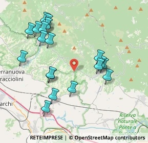 Mappa Strada Comunale della Traiana, 52028 Terranuova Bracciolini AR, Italia (4.3105)