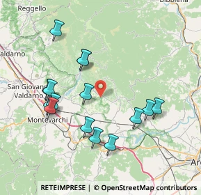 Mappa Strada Comunale della Traiana, 52028 Terranuova Bracciolini AR, Italia (7.908)