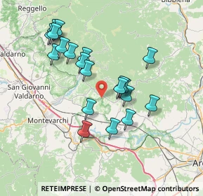 Mappa Strada Comunale della Traiana, 52028 Terranuova Bracciolini AR, Italia (7.05)