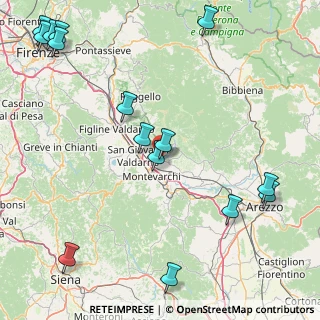 Mappa Via Giorgio la Pira, 52028 Terranuova Bracciolini AR, Italia (23.726)