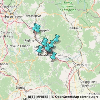 Mappa Via Giorgio la Pira, 52028 Terranuova Bracciolini AR, Italia (6.64417)