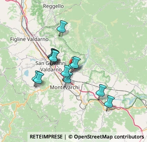 Mappa Via Giorgio la Pira, 52028 Terranuova Bracciolini AR, Italia (5.76462)