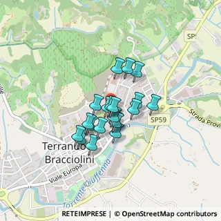 Mappa Via Giorgio la Pira, 52028 Terranuova Bracciolini AR, Italia (0.2915)
