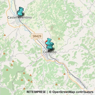 Mappa Via Fratelli Rosselli, 50052 Certaldo FI, Italia (3.95)