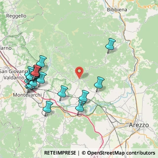 Mappa Via Alberto Moravia, 52024 Loro Ciuffenna AR, Italia (9.8375)