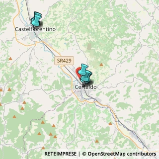 Mappa Via Luigi Cherubini, 50052 Certaldo FI, Italia (3.91455)