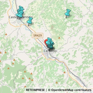 Mappa Via Luigi Cherubini, 50052 Certaldo FI, Italia (3.88167)