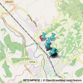 Mappa Via Luigi Cherubini, 50052 Certaldo FI, Italia (0.761)