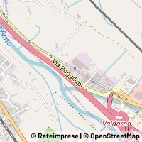 Map Terranuova Bracciolini