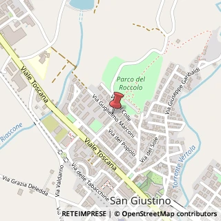 Mappa Via marconi guglielmo 3, 06012 San Giustino, Perugia (Umbria)