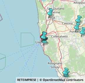 Mappa Via de Larderel, 57125 Livorno LI, Italia (26.8785)