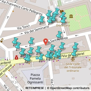 Mappa Via de Larderel, 57125 Livorno LI, Italia (0.06667)