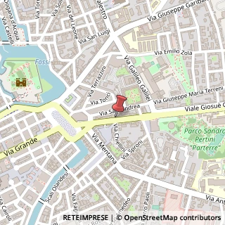Mappa Via de Larderel, 81, 57122 Livorno, Livorno (Toscana)