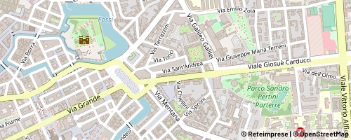 Mappa Livorno