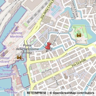Mappa Via Strozzi, 12, 57123 Livorno, Livorno (Toscana)