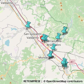 Mappa Via 8, 52028 Terranuova Bracciolini AR, Italia (4.07692)