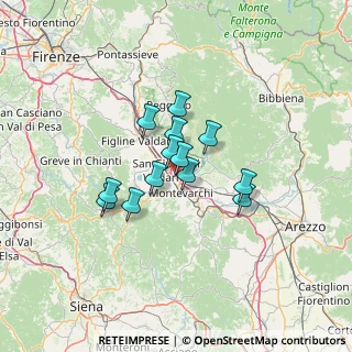 Mappa Via 8, 52028 Terranuova Bracciolini AR, Italia (9.27692)