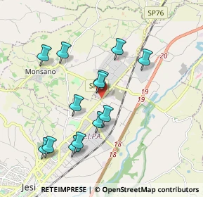 Mappa S.P. 76 - Km 66.9, 60030 Monsano AN, Italia (1.87769)