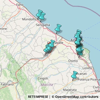 Mappa S.P. 76 - Km 66.9, 60030 Monsano AN, Italia (16.31)