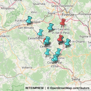 Mappa Via Ugo Foscolo, 50052 Certaldo FI, Italia (11.59)