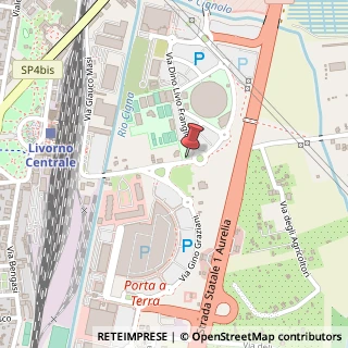 Mappa Via dei Condotti Vecchi, 32, 57121 Livorno, Livorno (Toscana)