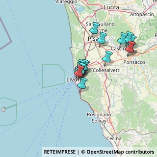 Mappa Piazza del Cisternone, 57125 Livorno LI, Italia (11.72938)