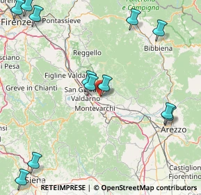 Mappa Piazza Le Fornaci, 52028 Terranuova Bracciolini AR, Italia (23.1675)