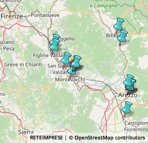 Mappa Via Montegrappa, 52028 Terranuova Bracciolini AR, Italia (16.87714)