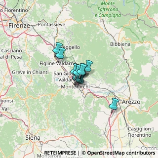 Mappa Piazza Le Fornaci, 52028 Terranuova Bracciolini AR, Italia (5.55308)