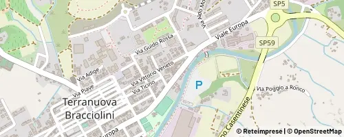 Mappa Terranuova Bracciolini
