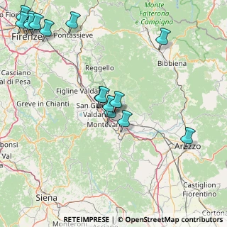 Mappa Via Vittorio Veneto, 52028 Terranuova Bracciolini AR, Italia (21.16)
