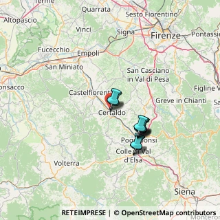 Mappa Via Giacomo Puccini, 50052 Certaldo FI, Italia (10.76692)