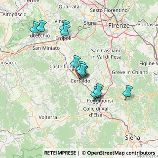Mappa Via Giacomo Puccini, 50052 Certaldo FI, Italia (12.35538)