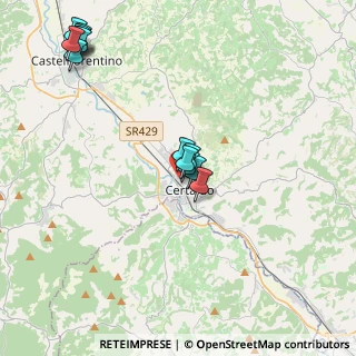 Mappa Via Giacomo Puccini, 50052 Certaldo FI, Italia (4.48846)