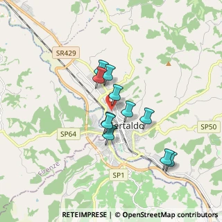 Mappa Via Giacomo Puccini, 50052 Certaldo FI, Italia (1.41545)