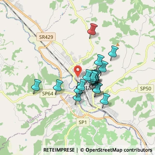 Mappa Via Giacomo Puccini, 50052 Certaldo FI, Italia (1.3825)