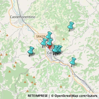 Mappa Via Falcone e Borsellino, 50052 Certaldo FI, Italia (2.39273)